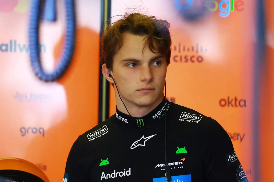 Formula One F1 - Mexico Grand Prix - Autodromo Hermanos Rodriguez, Mexico City, Mexico - October 25, 2025 McLaren's Oscar Piastri during practice REUTERS/Raquel Cunha/ File Photo