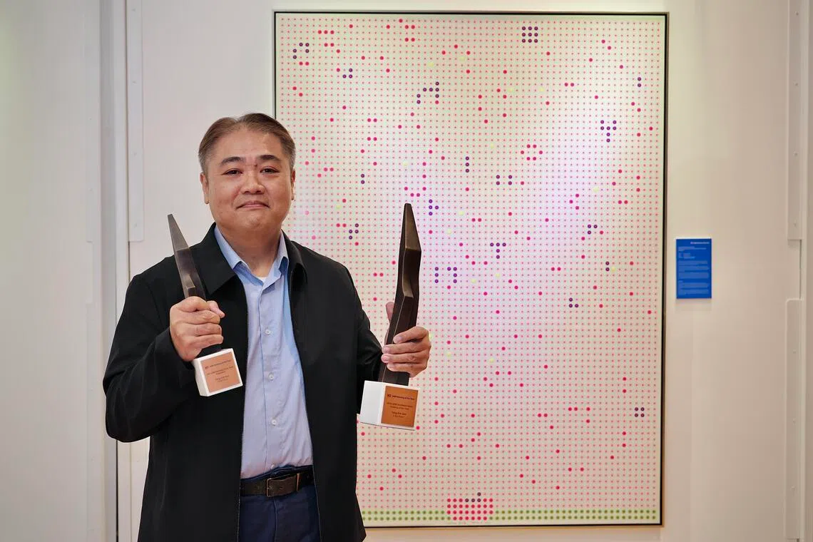 S’pore-based artist Tang Kok Soo wins $46k UOB Painting Of The Year ...