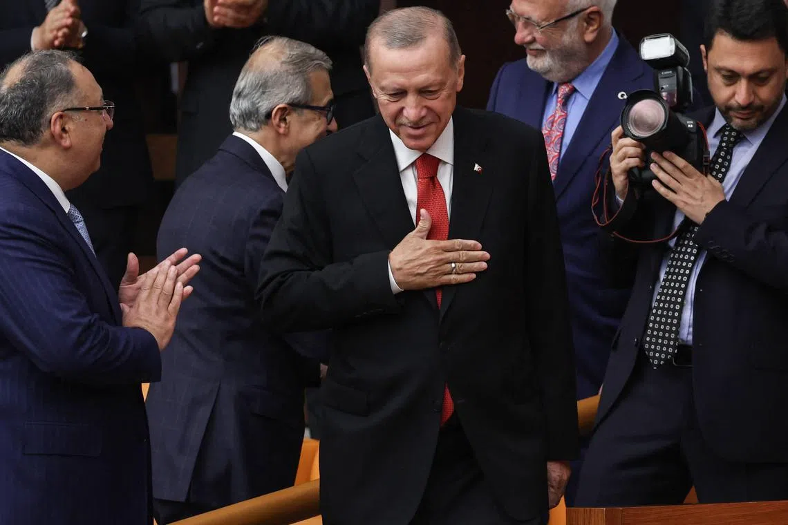 Turkish President Recep Tayyip Erdogan garnered 52.2% support in the May 28 run-off vote.