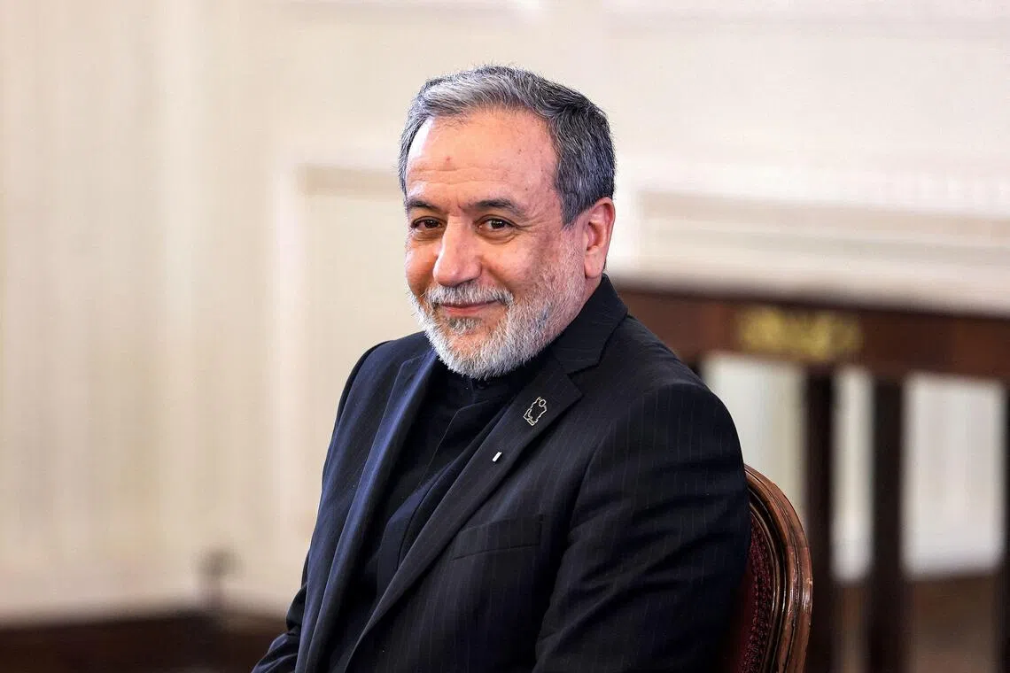 Iran’s Foreign Minister Abbas Araghchi spoke to his Saudi counterpart, Faisal bin Farhan, during a telephone call on Oct 11.