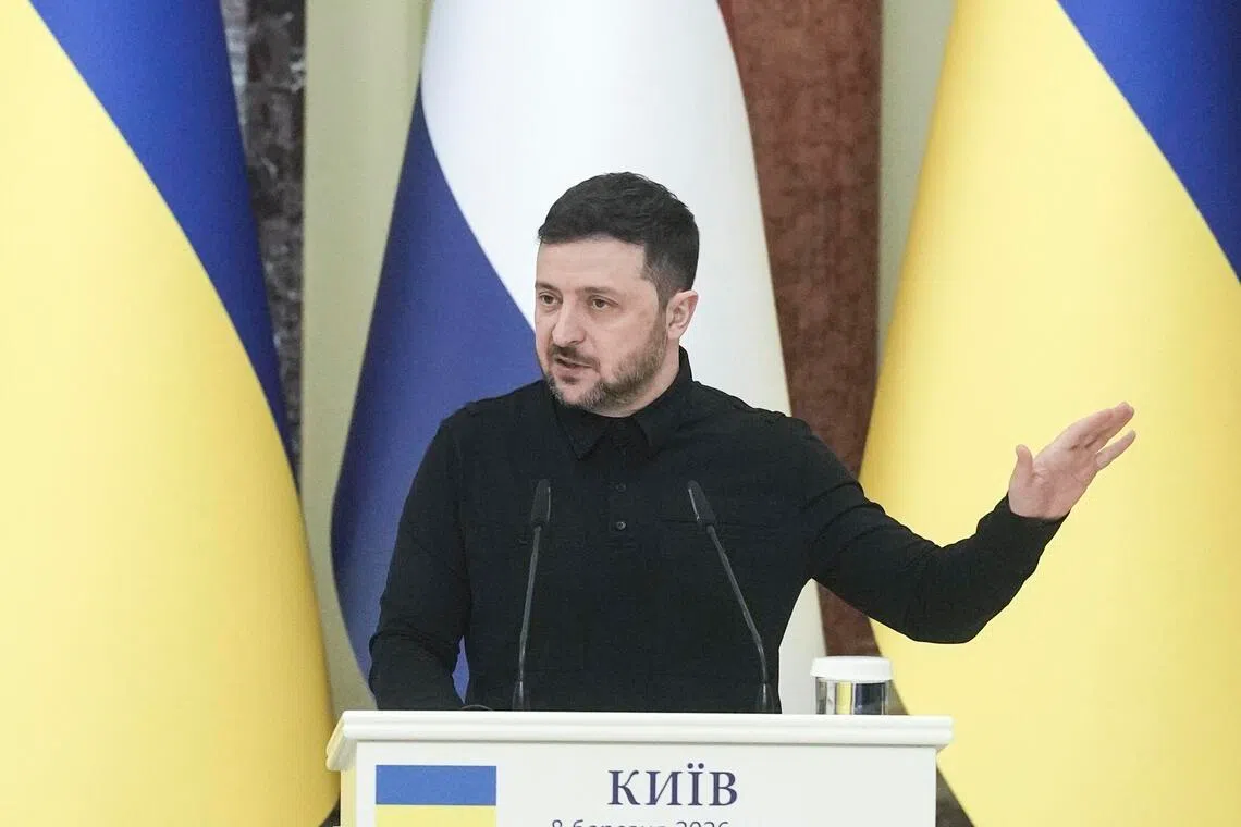 Ukrainian President Volodymyr Zelensky earlier said the PURL was still functioning despite the outbreak of the war in the Middle East. 