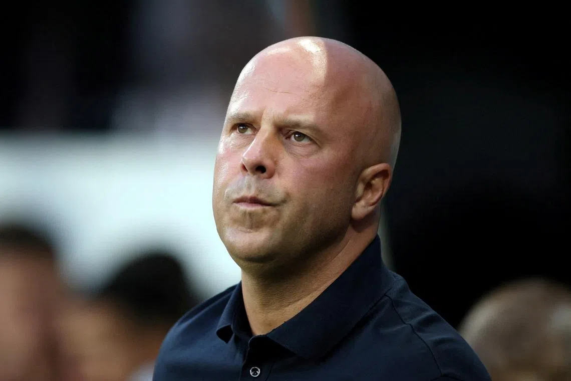Arne Slot says he is confident in Liverpool's future after he was sacked by the club.