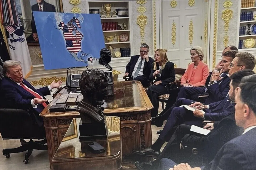 Venezuela calls for ‘symbolic’ social media action after Trump posts altered map on Truth Social