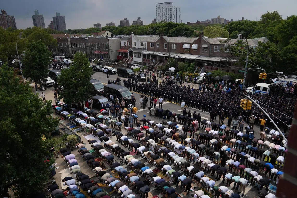 The killing of Mr Islam has ripped through the Police Department with ferocity.