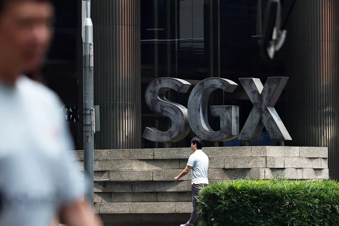 SGX said 10-share trades surged on Oct 5, the first day of its board lot reduction, with over 20,000 executed.