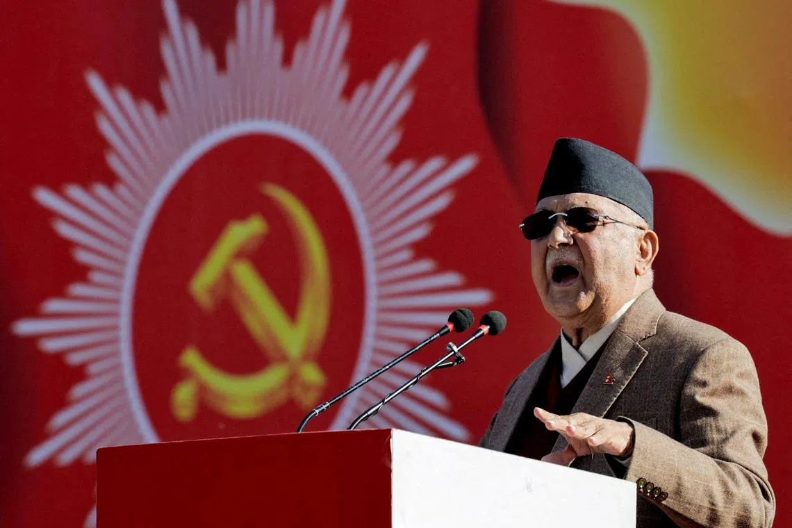 Former Prime Minister of Nepal K.P Sharma Oli was forced to resign after youth-led protests against corruption in 2025. 