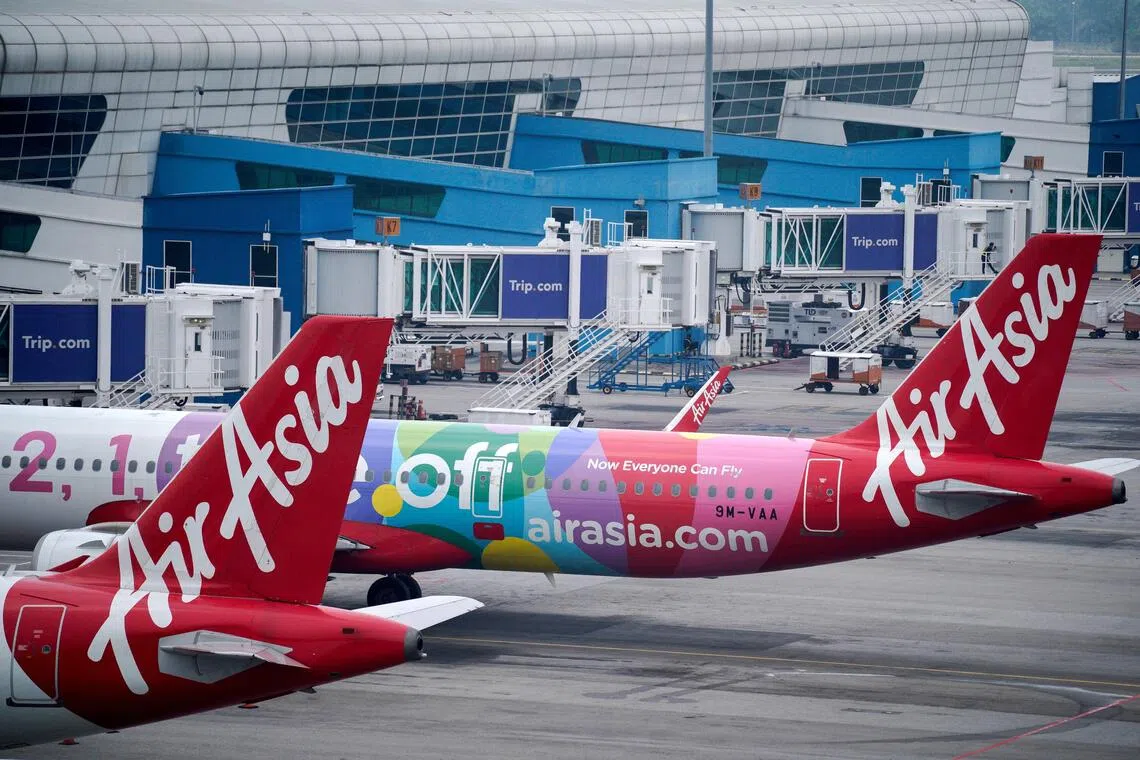AirAsia reported losses in its latest quarterly financial results.
