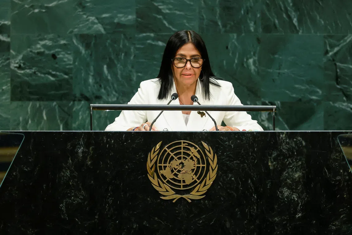 Venezuela’s Rodriguez promises elections