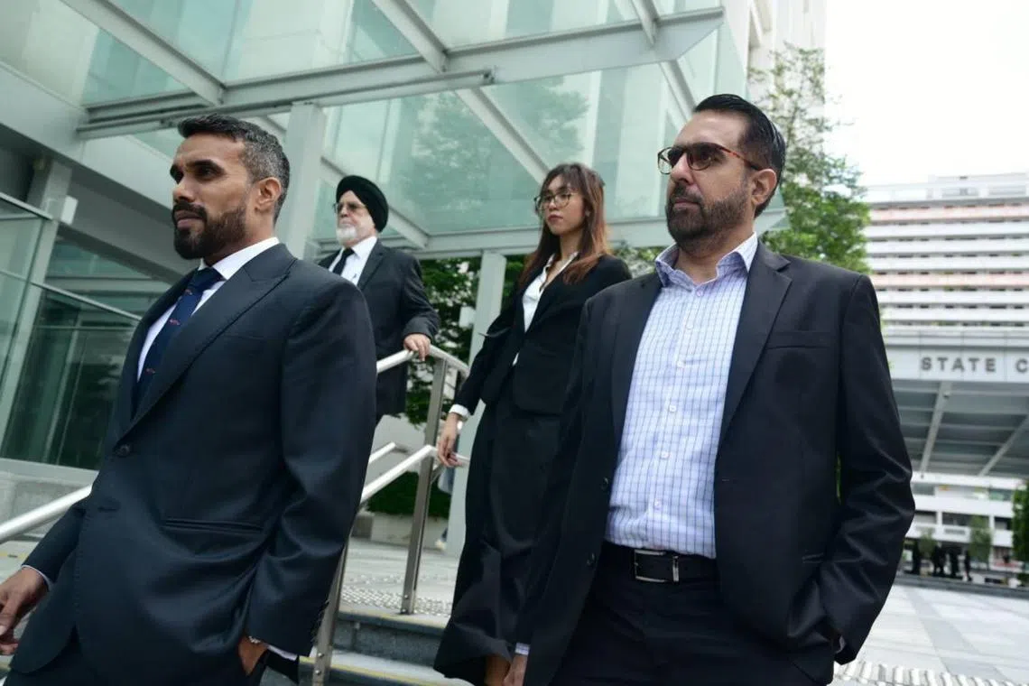 Workers’ Party chief Pritam Singh (right) opted to give evidence on Nov 5 after the judge ruled he had a case to answer to for both charges against him.