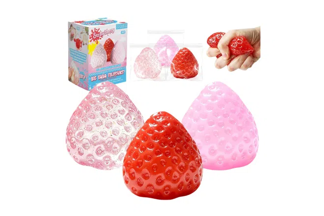 Best 9.9 sales in Singapore toys and games deals: Big Taba Squishies Strawberry