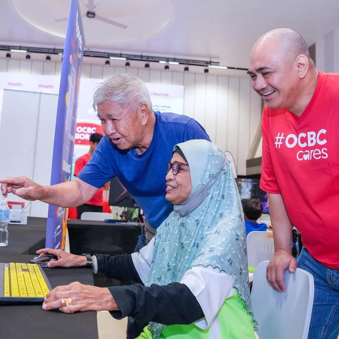 OCBC and Lions Befrienders launched a programme to provide 2,400 e-sports coaching sessions for seniors on June 27.