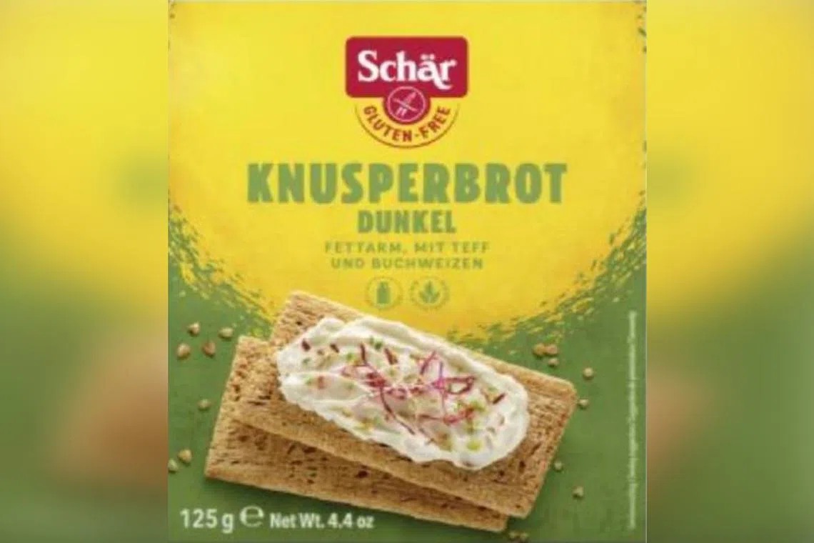Dr. Schar Knusperbrot crispbread is being recalled due to the presence of high levels of tropane alkaloids.