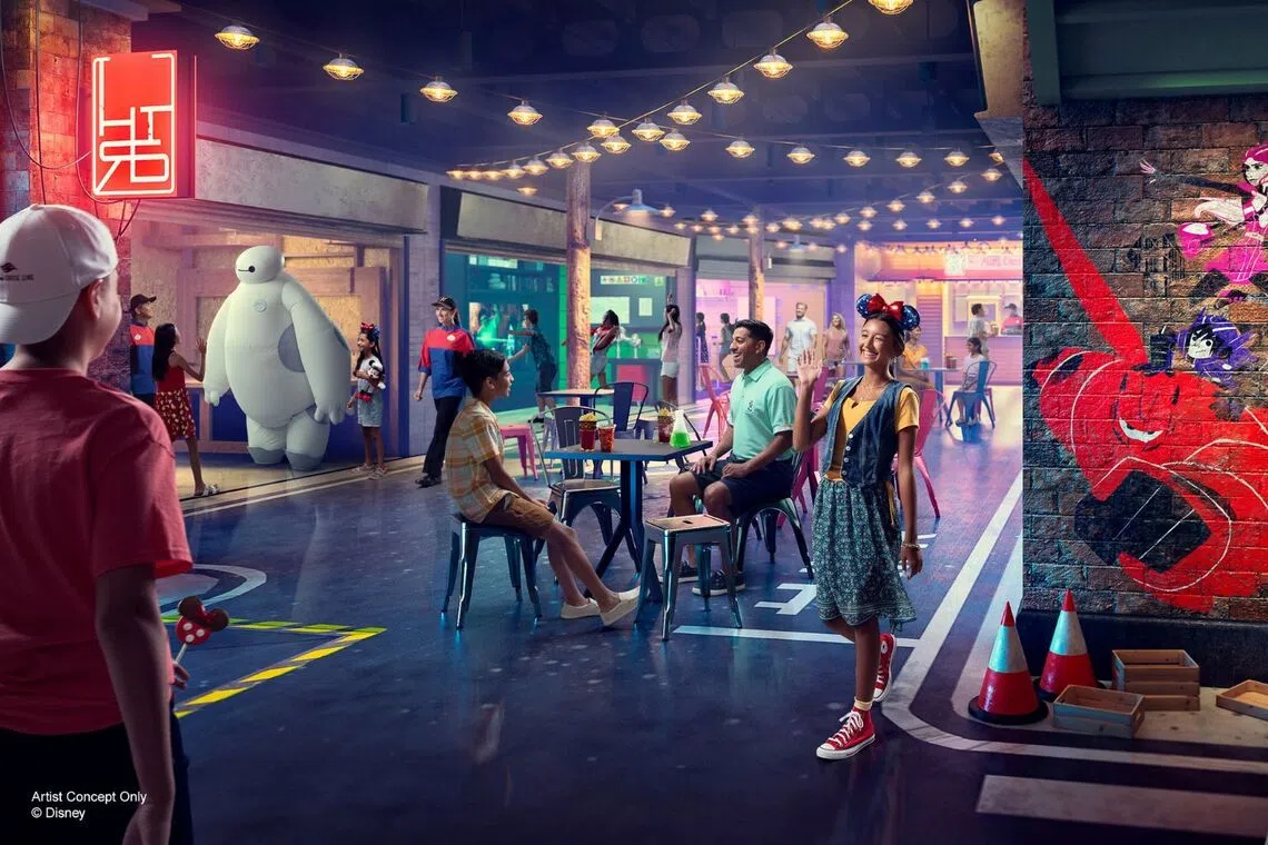 Step into the world of Big Hero 6 and rediscover a sense of play with immersive games and family-friendly spaces.