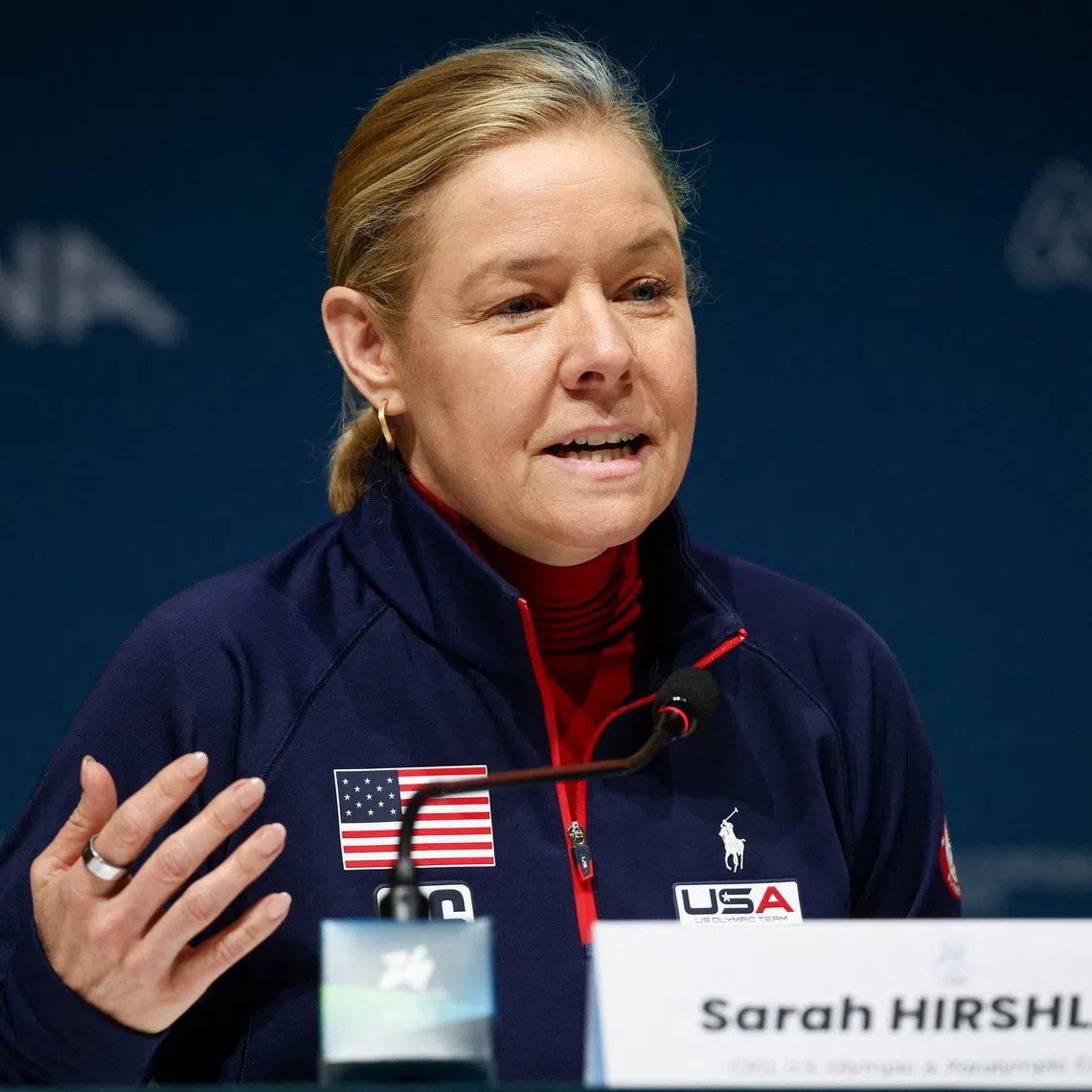 US Olympic and Paralympic Committee CEO Sarah Hirshland also said the USOPC expects a surge of interest in Olympic sport from hosting two Olympic Games in six years.