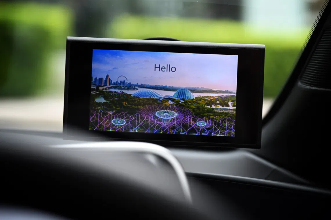 LTA said motorists will be notified about traffic disruptions such as accidents, vehicle breakdowns, road works and road sweeping.