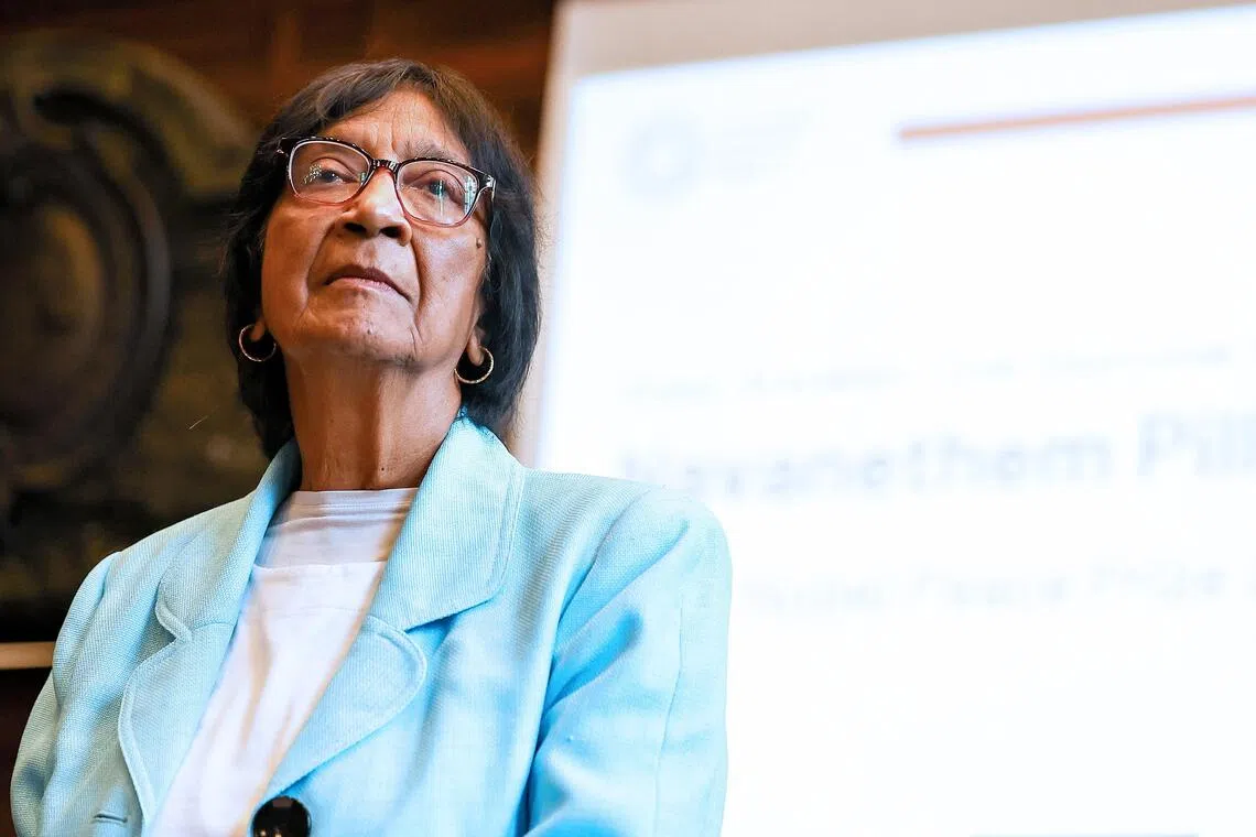 South African lawyer Navi Pillay lamented that there are hundreds of staff who feel like they are under threat.