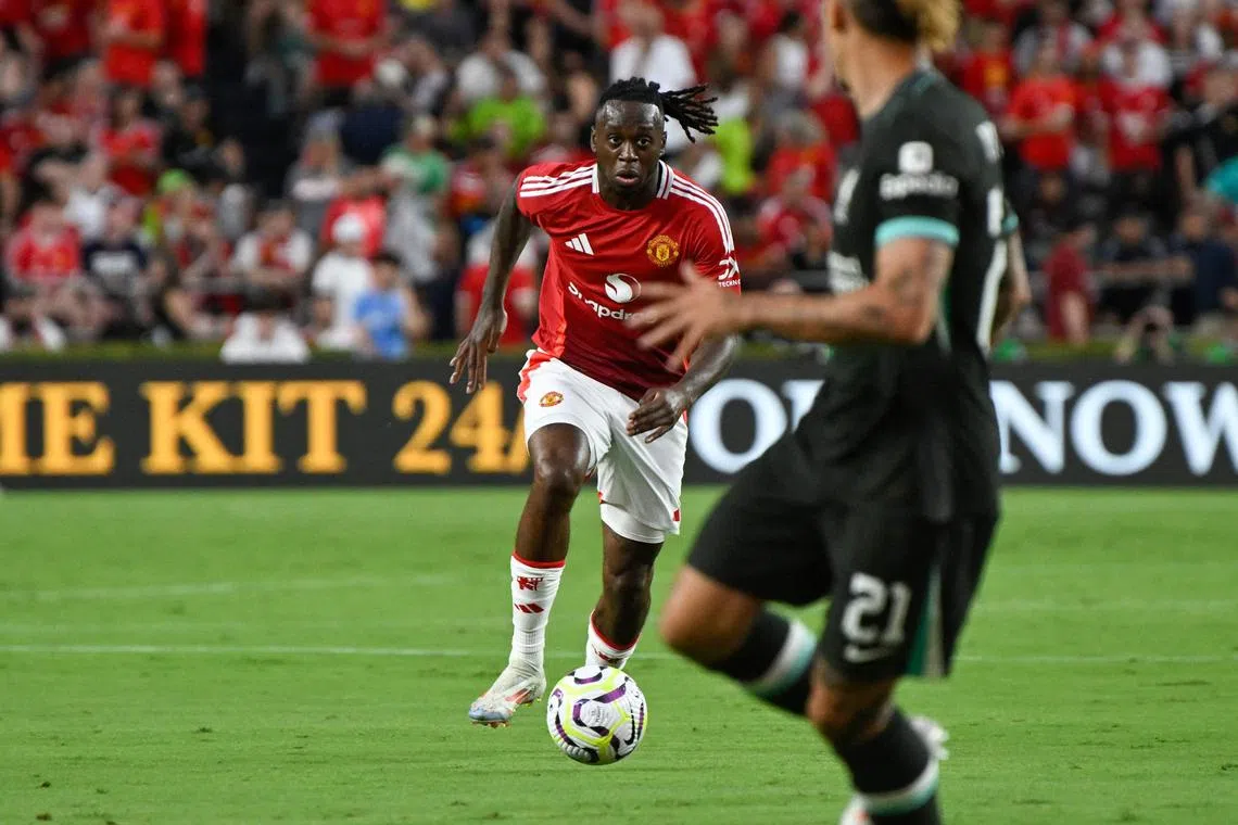 Aaron Wan-Bissaka has joined West Ham from Manchester United.