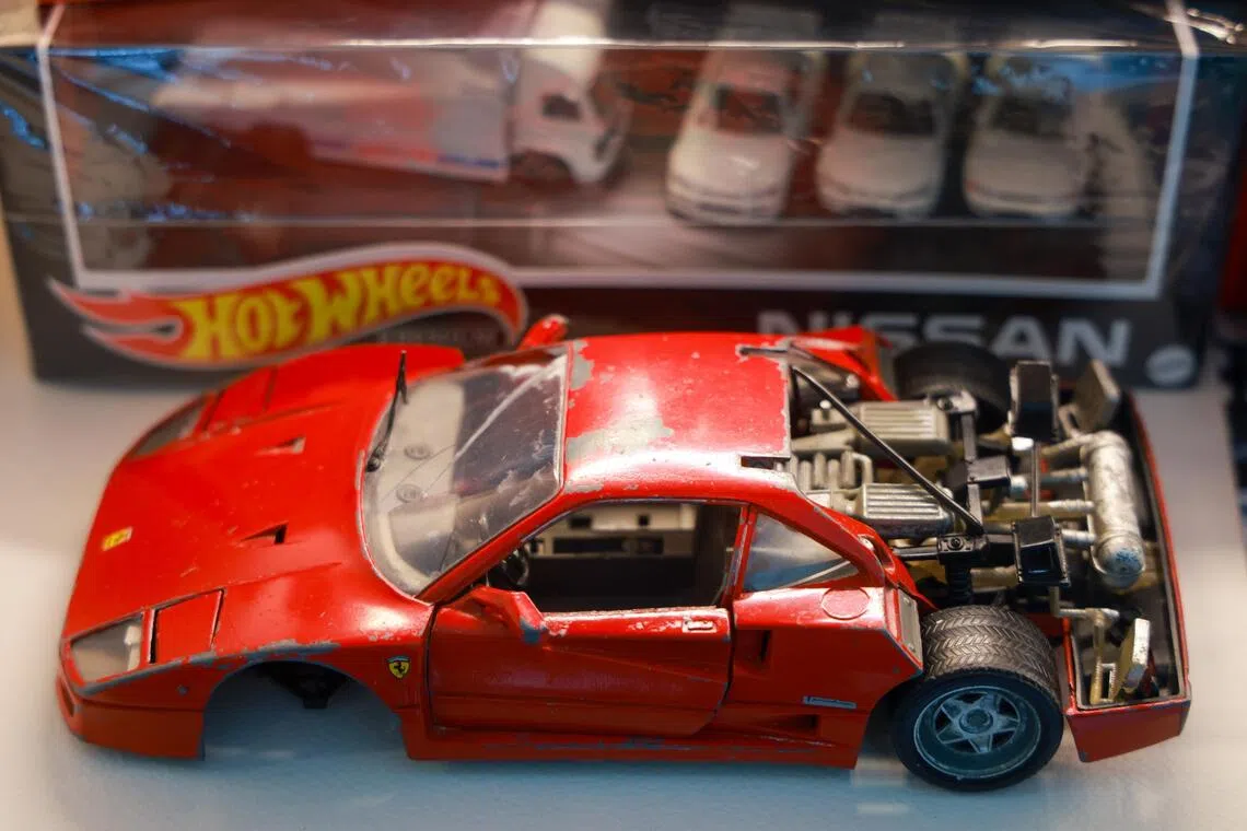 The Ferrari F40 went from Naomi Neo’s father’s hands to her son Kyzo’s before ending up as one of her most treasured item among her model car memorabilia.