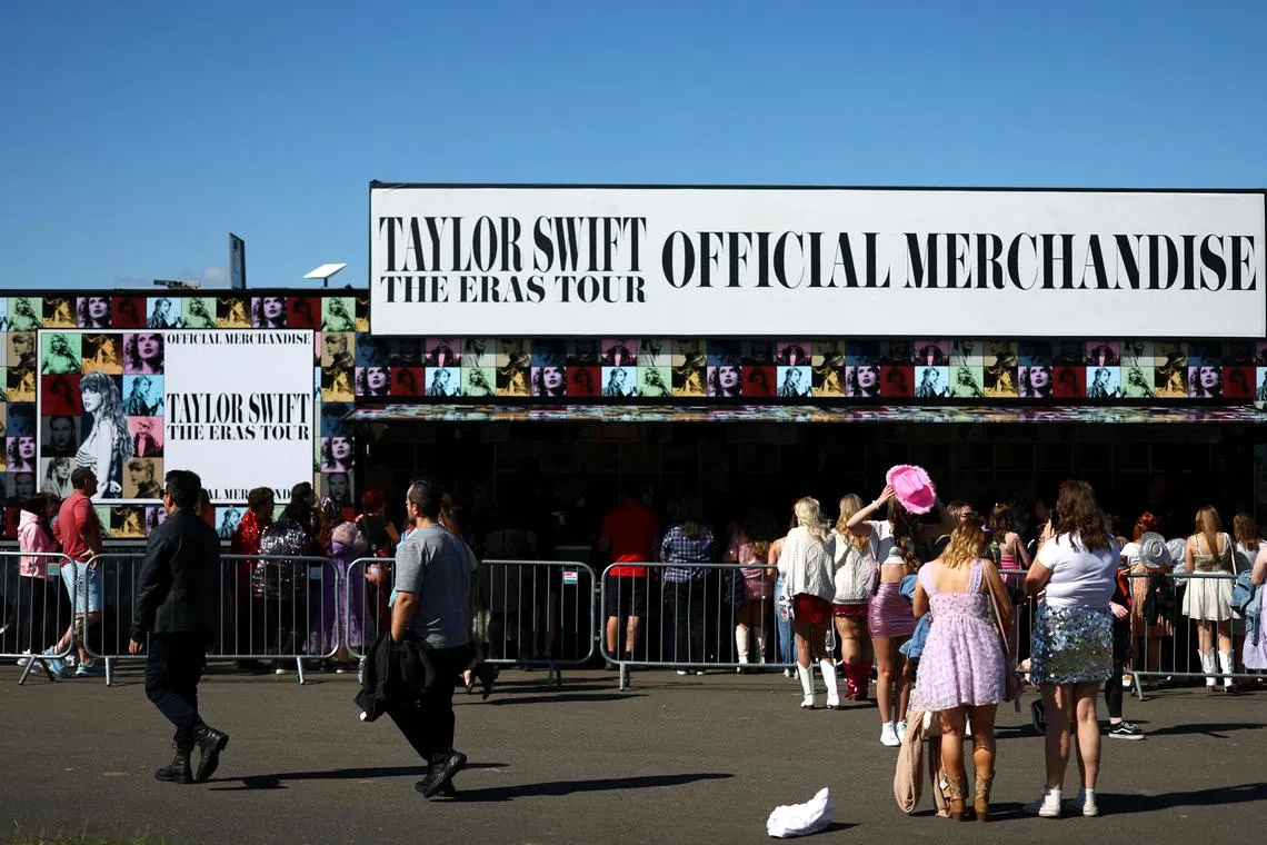 The demand that Taylor Swift's Eras Tour creates for hotel rooms and flights across Europe could push up prices that feed into each country’s inflation rate. 