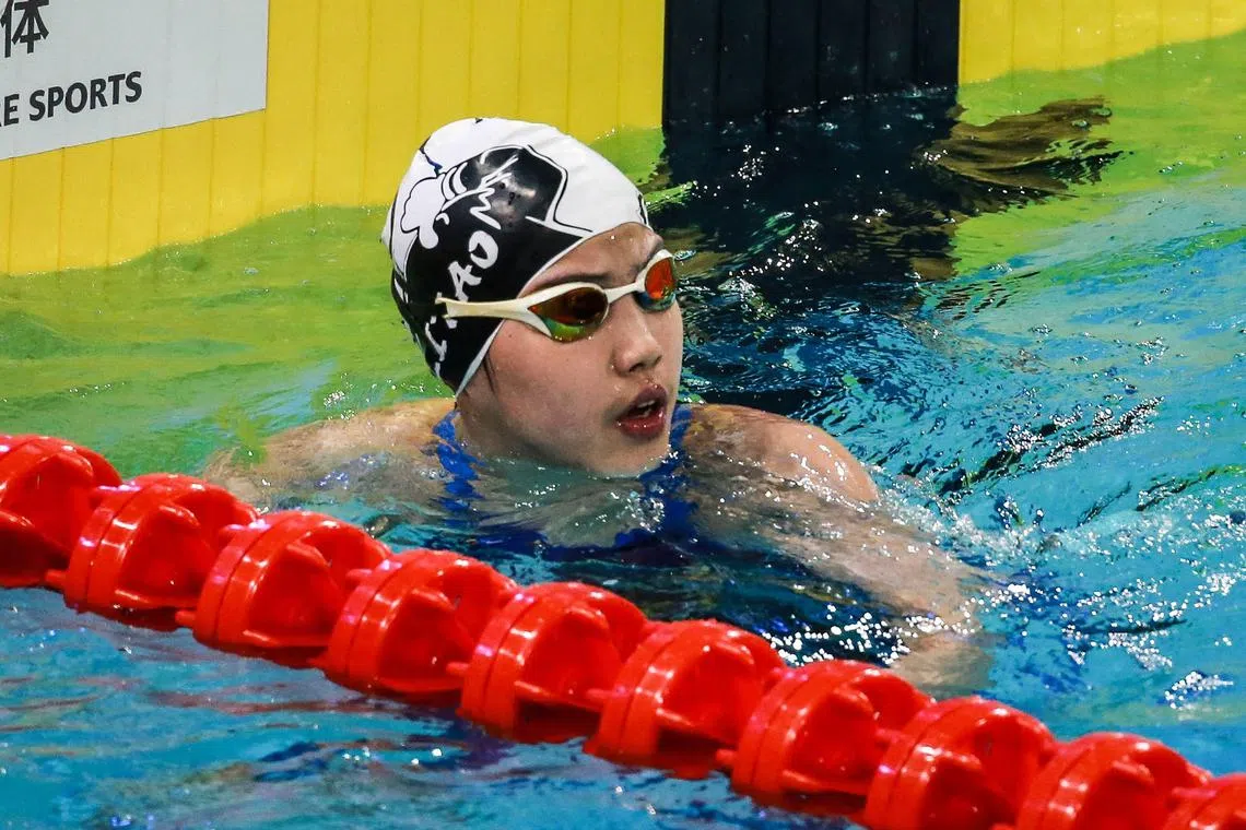 Yu Zidi could be the next big thing in China swimming after her dominating performances at a tender age of 12.