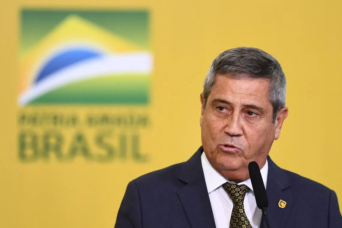 Brazil’s former defence minister Walter Braga Nett will be put under army custody in Rio. 