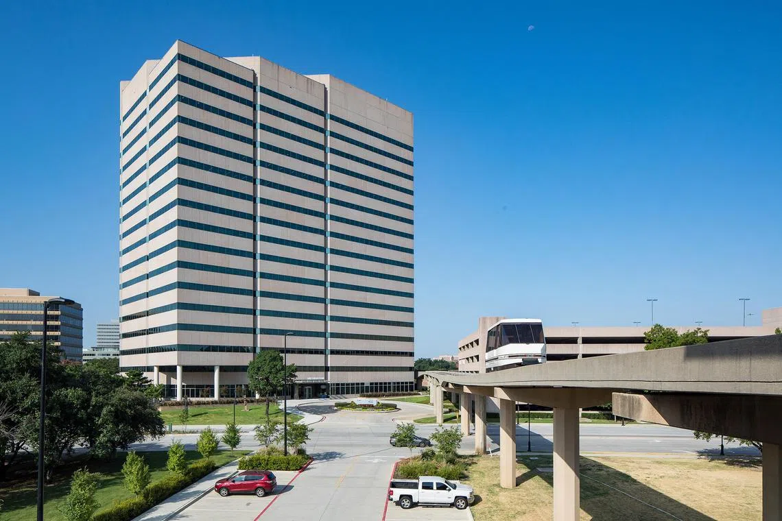 Keppel Pacific Oak US Reit's manager said the fall was mainly due to increased financing costs resulting from higher interest rates.