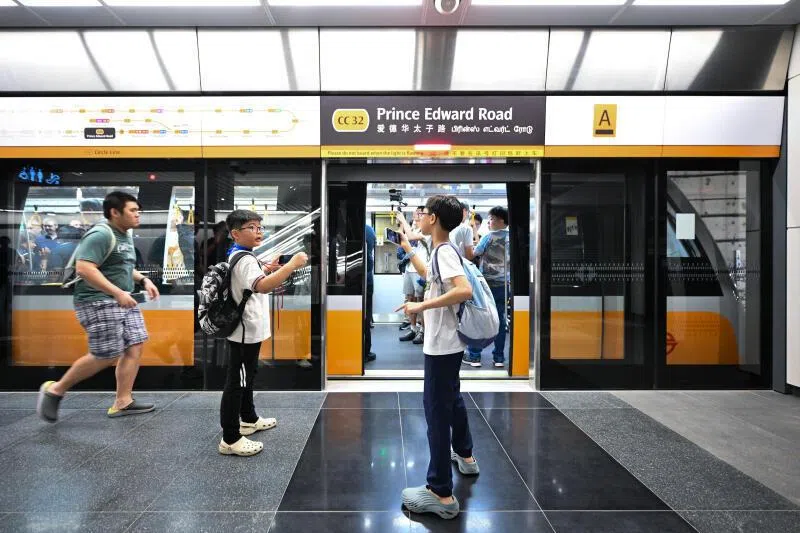 The three new stations – Keppel, Cantonment and Prince Edward Road – close the loop of the Circle Line.