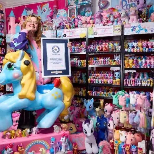 Miranda Worby’s stable of My Little Pony collectibles has an entire room in her house as well as a storage unit.