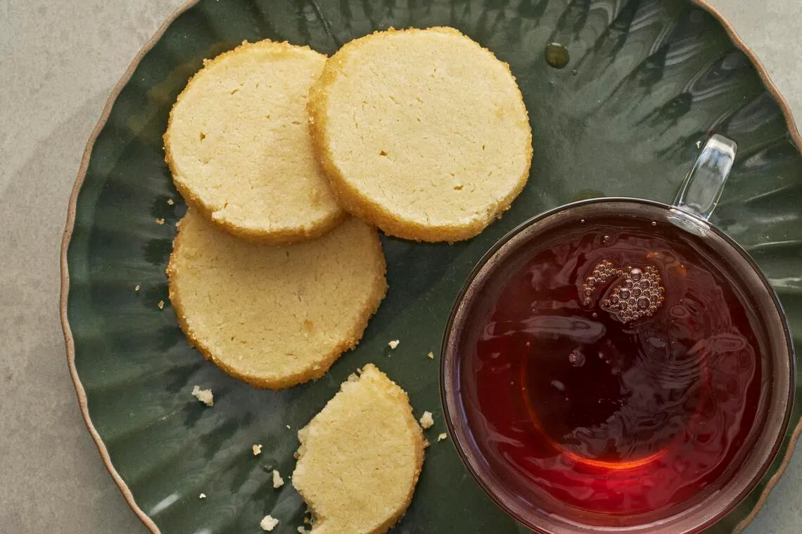 Highlander shortbreads. Flour, salt, butter, sugar: ThatÕs all you need for a lovely afternoon snack. Food styled by Barrett Washburne. (Andrew Bui/The New York Times)