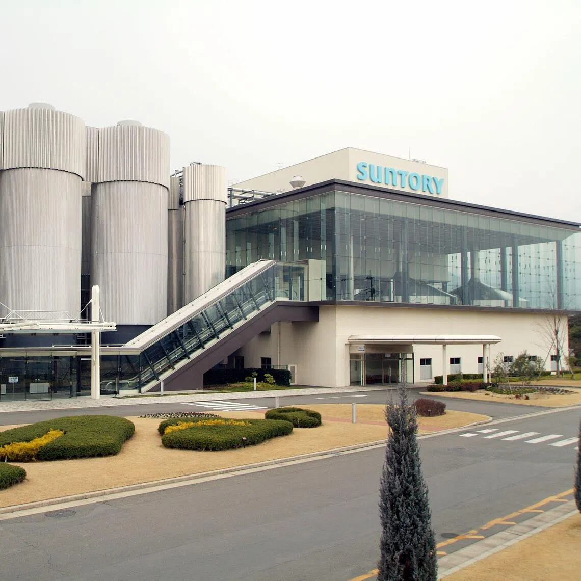 The brewing of beer products has been temporarily shifted to factories in Tokyo, Gunma and Kyoto prefectures, Suntory said.