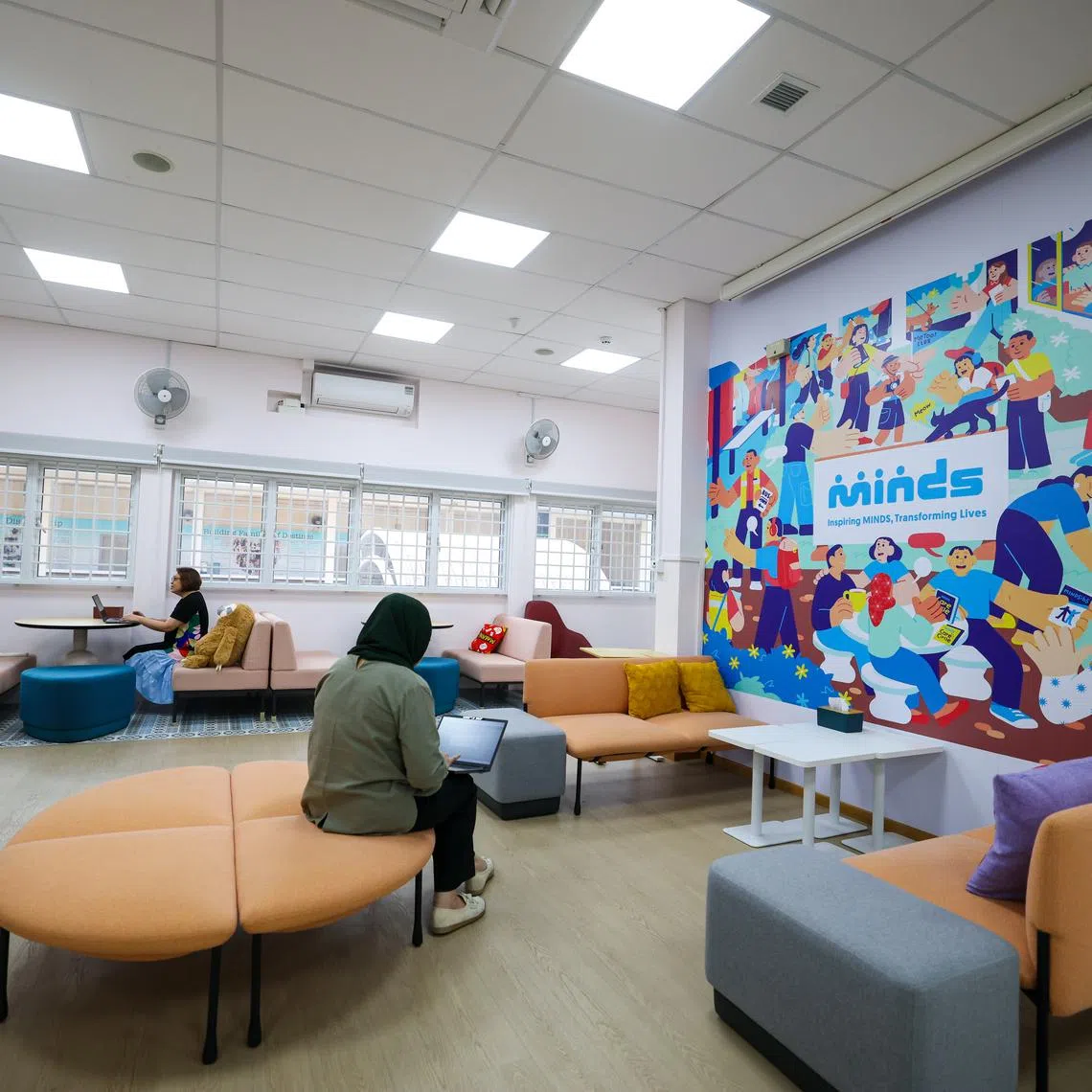 The Inclusive Justice Law Centre’s first touchpoint started operations in July at the MINDS Community Hub, which serves individuals with intellectual disabilities.