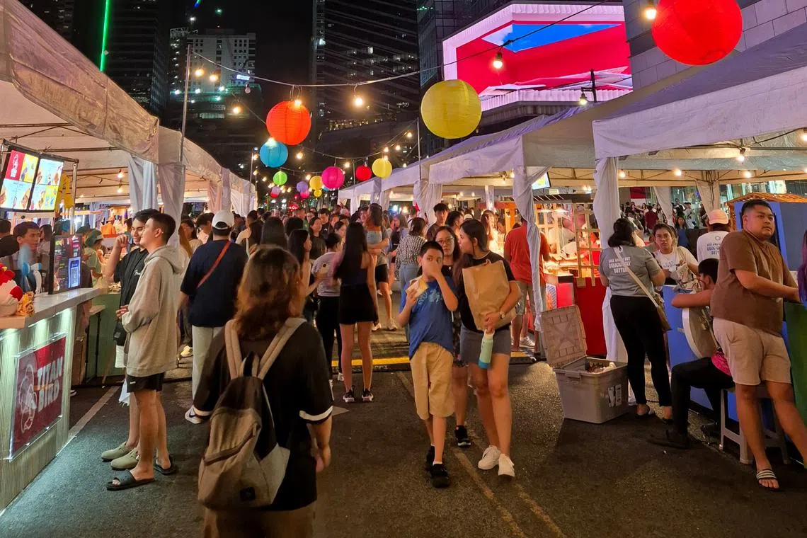 The upmarket district Bonifacio Global City is also known as Little Singapore.