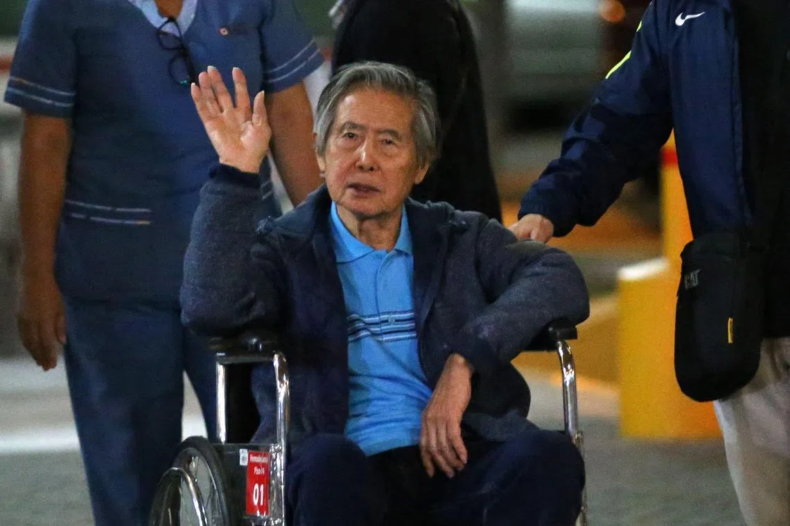Mr Fujimori wishes to return to politics after a controversial pardon in 2023 for a conviction in his role in death squad killings.