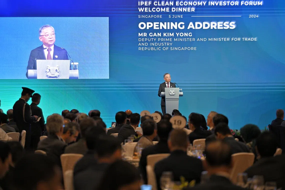 DPM Gan Kim Yong said the proposals were shortlisted from more than 300 applications.