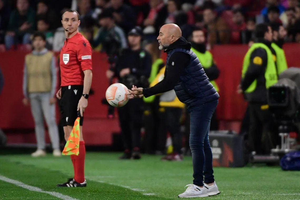 Jorge Sampaoli lasted less than six months in his second stint as Sevilla coach.