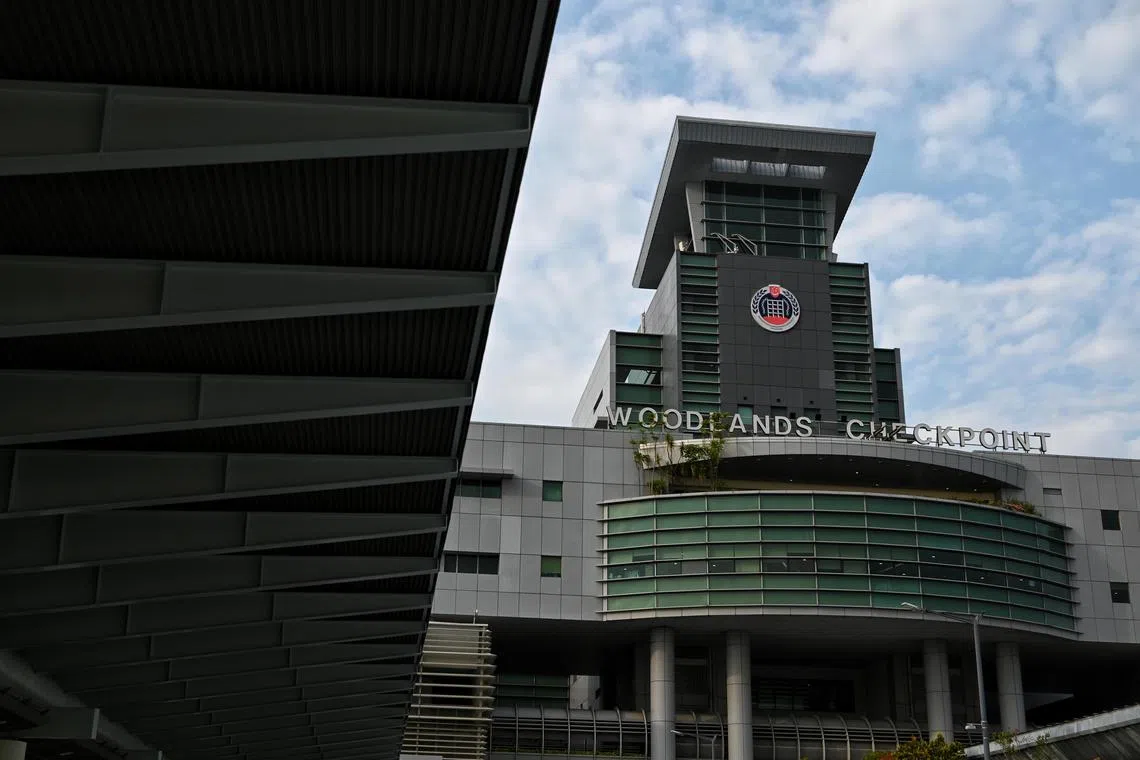 ICA officers discovered the man had provided a false identity, and subsequently found vapes and a knife on him, as well as drugs in his vehicle.