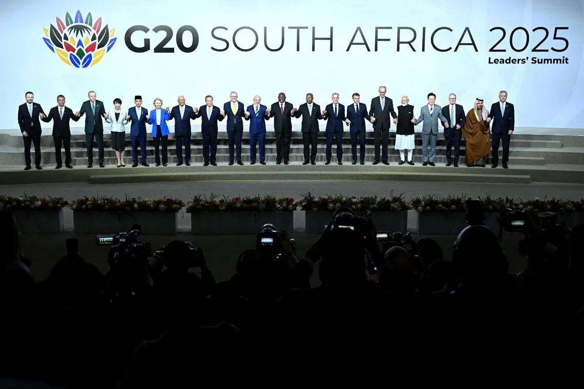 G-20 summit in South Africa adopts declaration despite US boycott, opposition