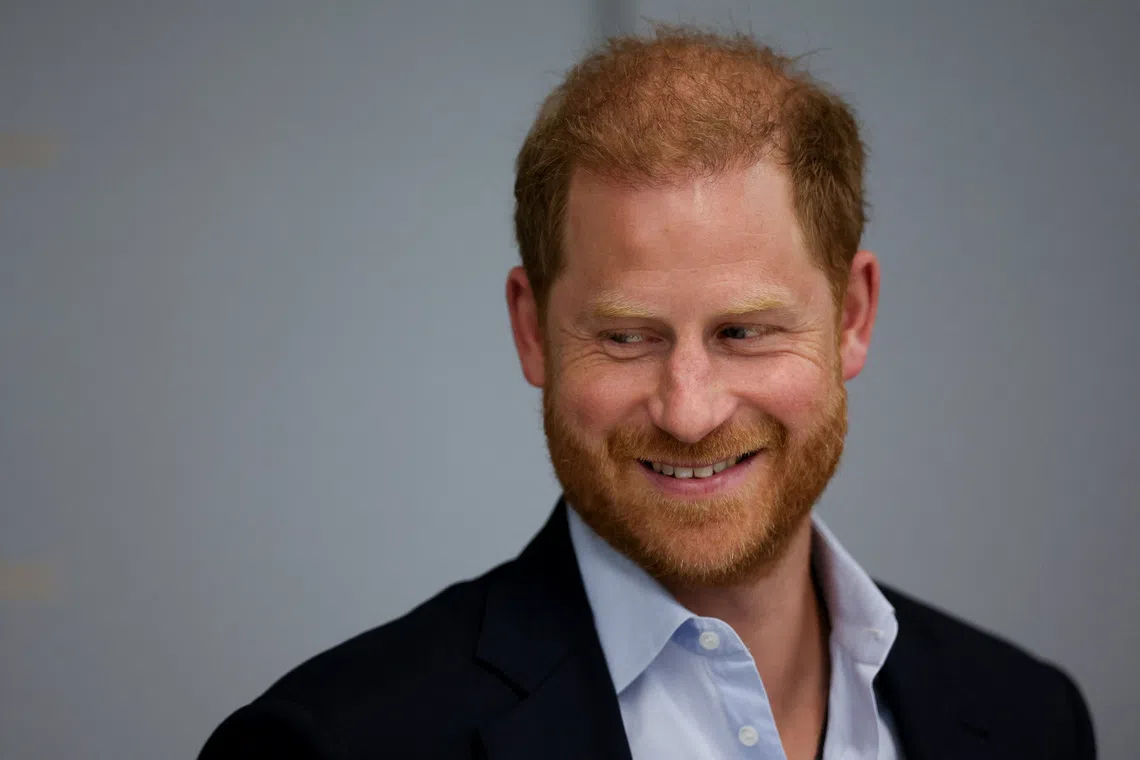 Publishing his tell-all book was about accountability, said Britain's Prince Harry, whose autobiography had irked Buckingham Palace when it was released in January 2023.