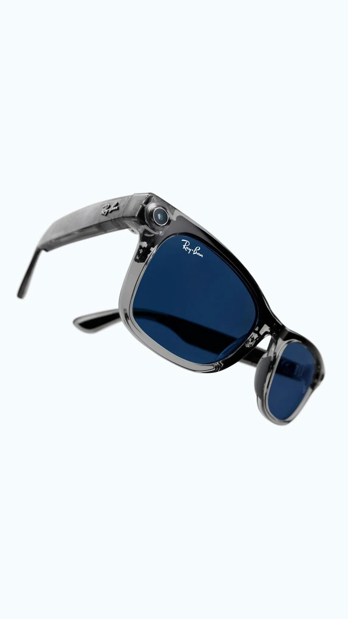 The Ray-Ban Meta Wayfarer is available at Sunglass Hut.