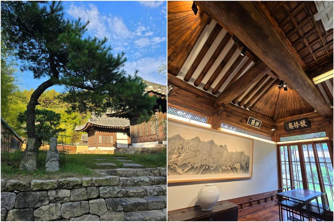 The Rakkojae Hahoe Hanok Hotel in Andong. South Korea is racing to preserve traditional hanoks, which have increasingly been replaced by modern apartment buildings.