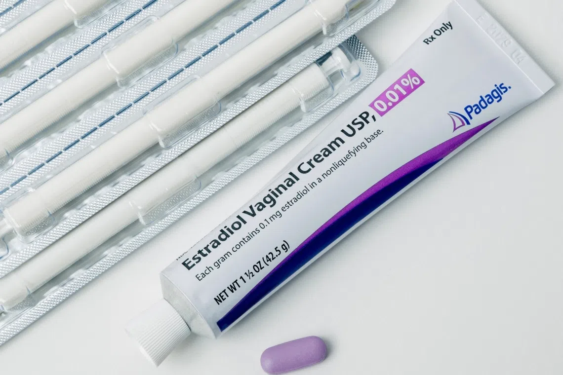 Vaginal oestrogen products can treat symptoms like dryness, pain and urinary tract infections that are common in post-menopausal women.