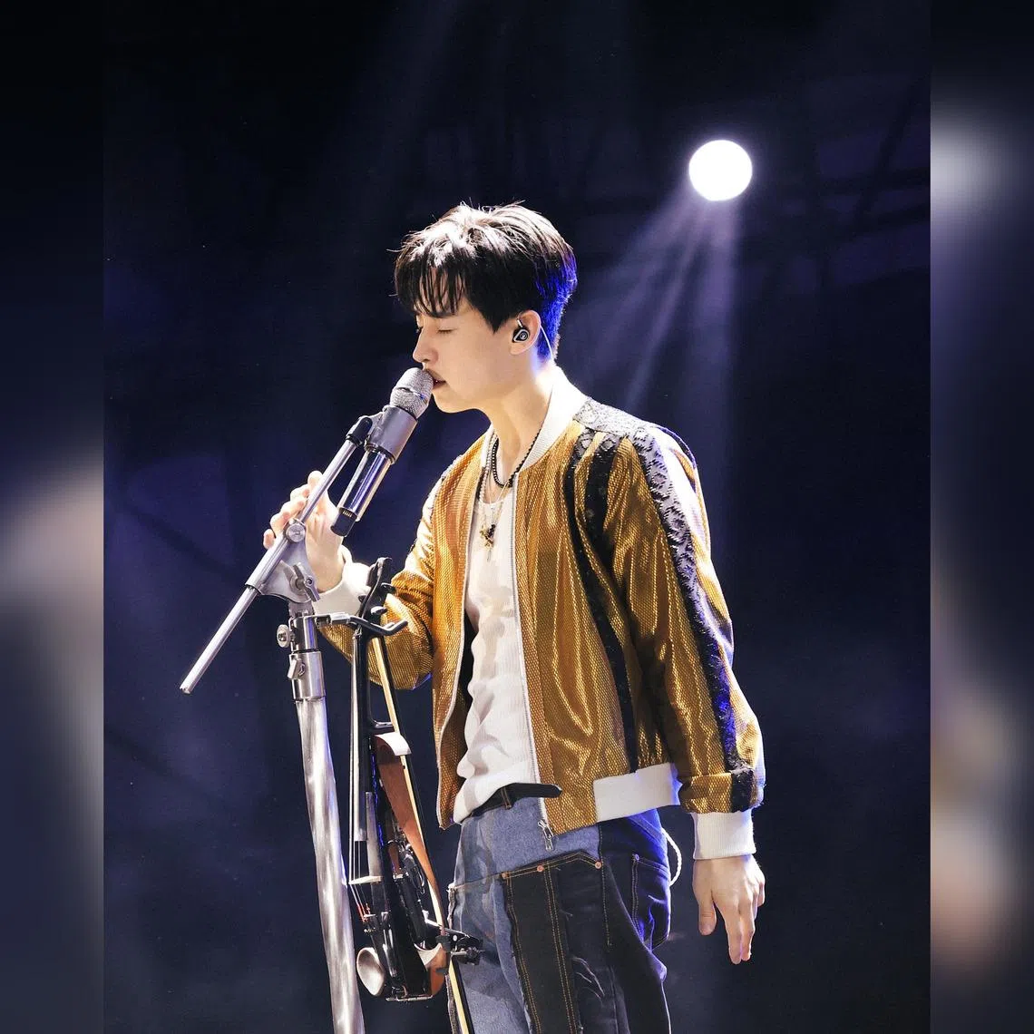 Canadian singer Henry Lau performed at Marina Bay Sands Expo & Convention Centre on Jan 3.