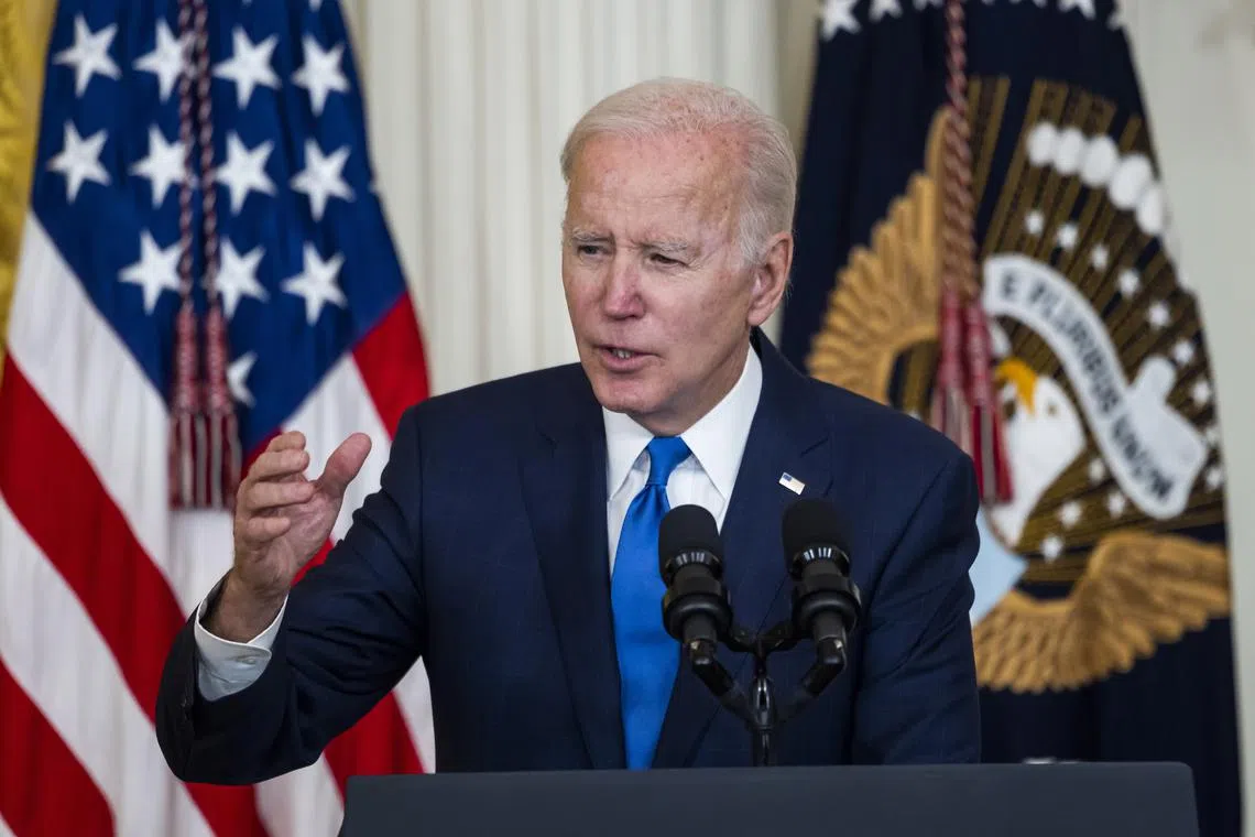 President Joe Biden is set to give a speech six days days ahead of bitterly contested midterm elections in the US.