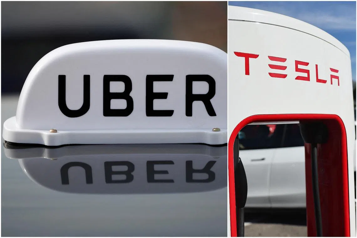 Uber is offering its drivers exclusive purchase incentives of up to US$2,000 (S$2,686) for Tesla’s Model 3 and Model Y, apart from existing federal tax credits.