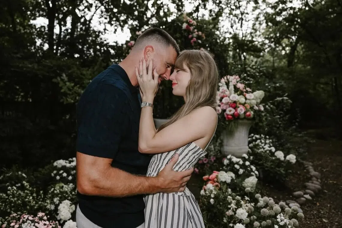 The pair got engaged in August, announcing it through a joint Instagram post with the caption, “Your English teacher and your gym teacher are getting married”.