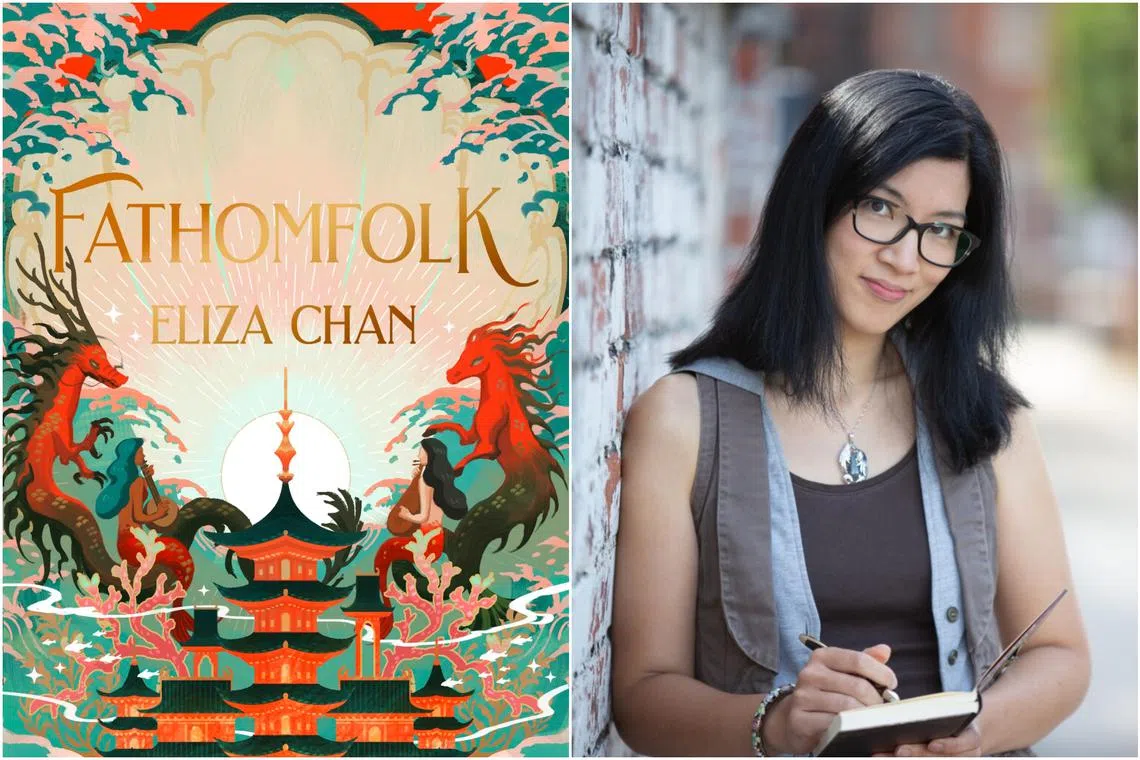 Scotland-born, Manchester-based author Eliza Chan is the author of Fathomfolk.
