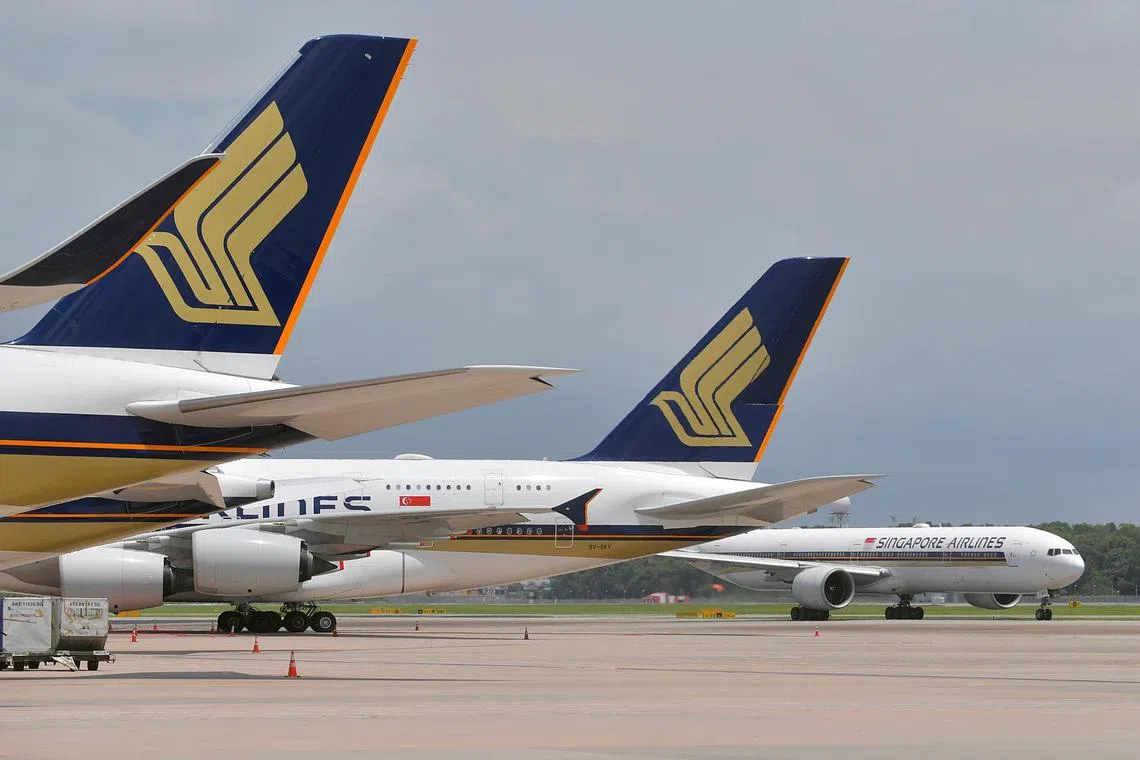 SIA flights to some destinations, including Bangkok, Osaka and Seoul, will reach or exceed pre-pandemic levels by March 2024.