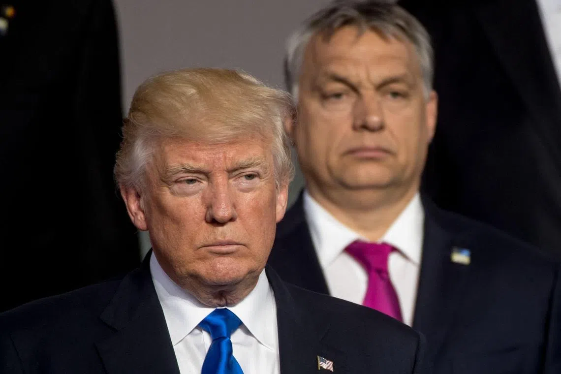 Hungarian Prime Minister Viktor Orban backs former president Donald Trump, the Republic candidate, to beat Democratic candidate Kamala Harris in the US election on Nov 5.