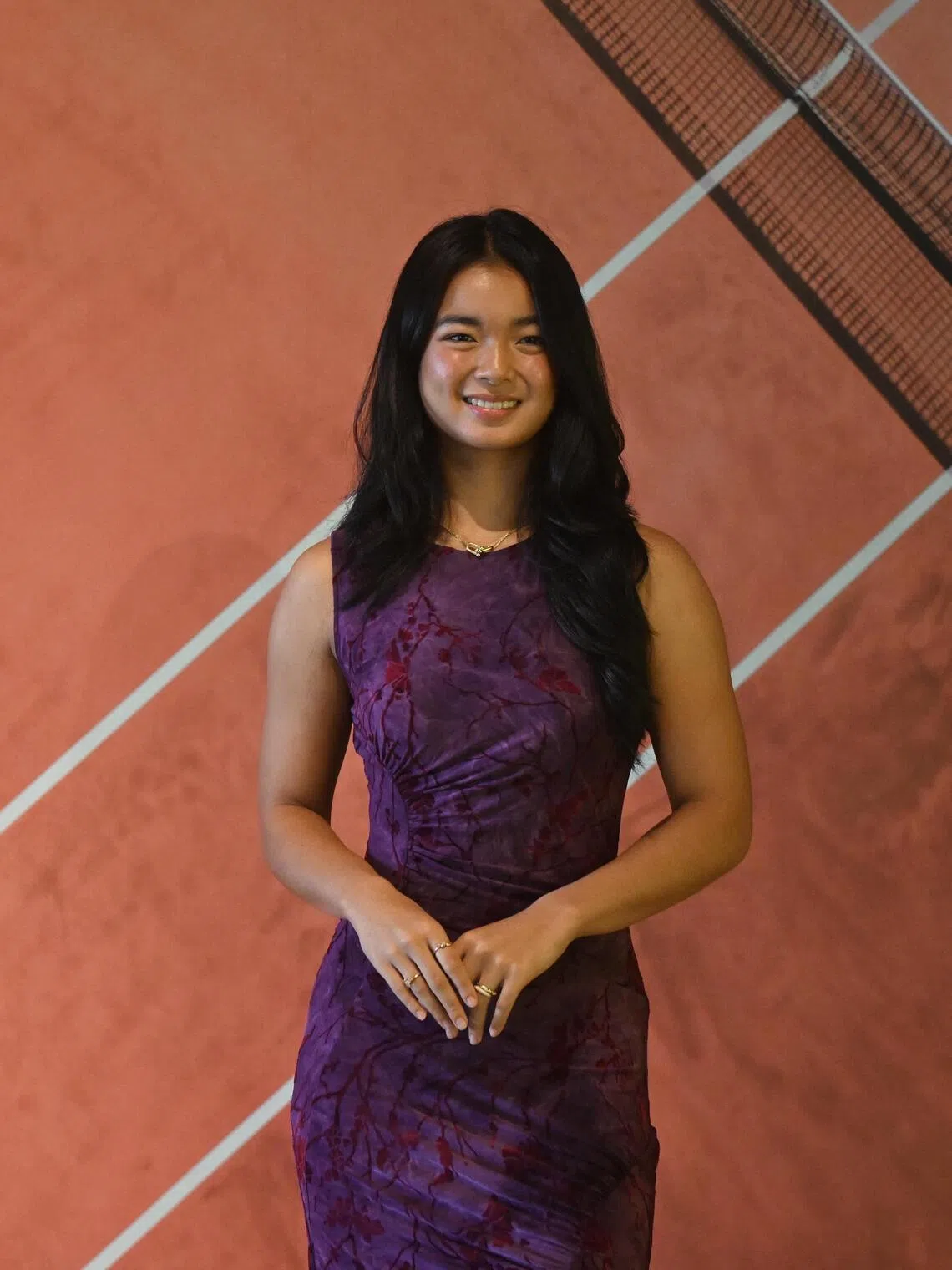Eala at the Tennis The World with Marriott Bonvoy event on Sept 18.