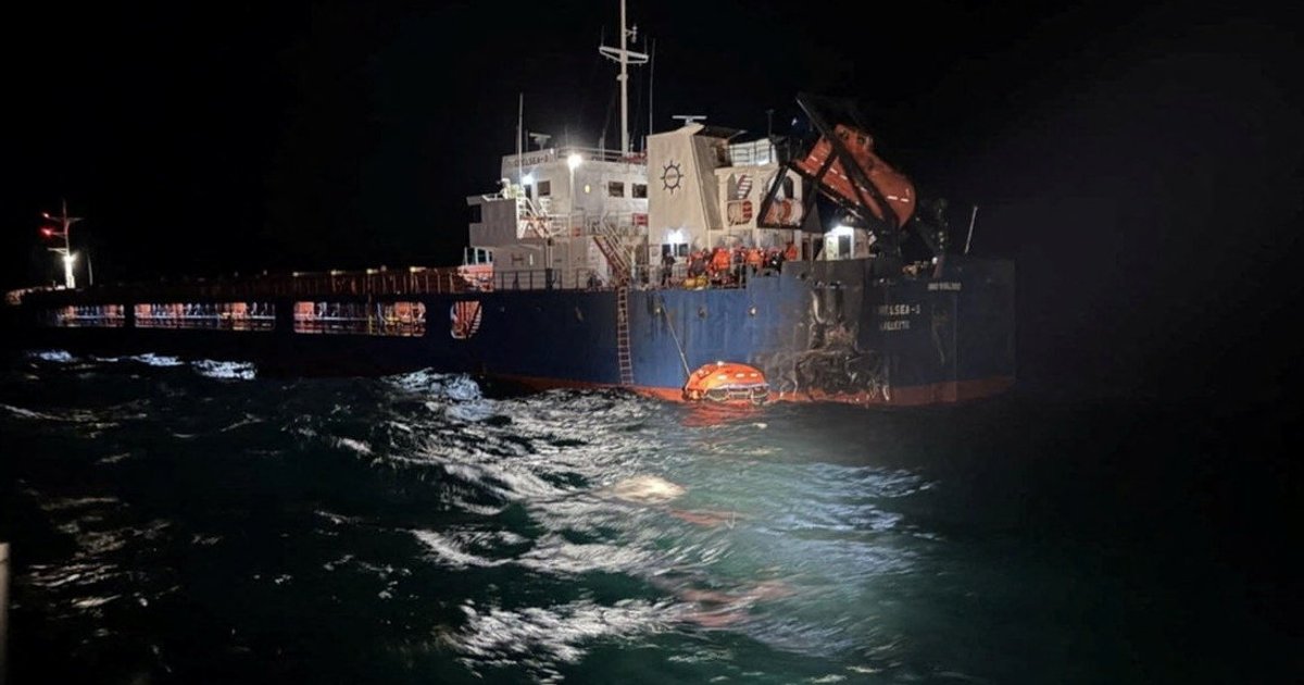 Eleven sailors missing after drone sinks ship off Bulgaria